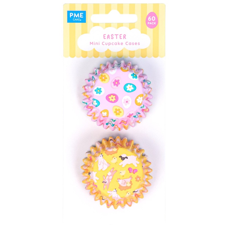 Mini Foil-Lined Cupcake Cases | Easter