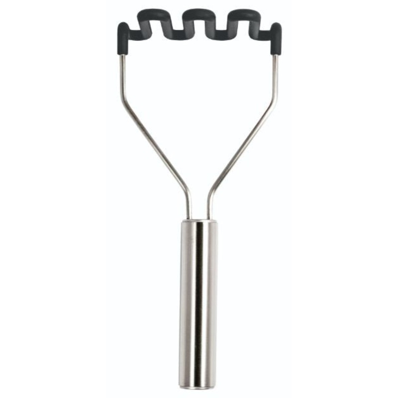 Silicone Potato Masher, Charcoal Grey