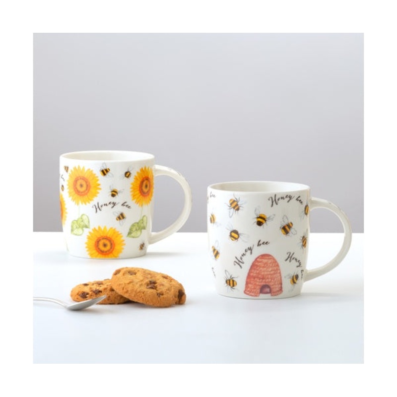 Honey Bee Mugs, Assorted