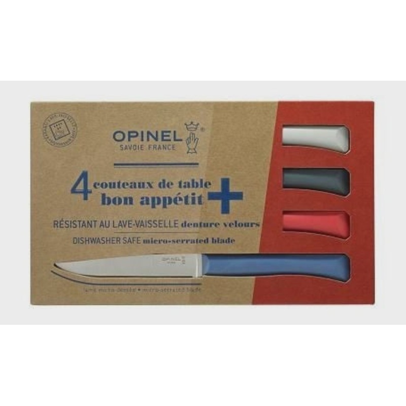 Opinel Bon Appetit Plus Steak Knives (Set of 4) | Multi