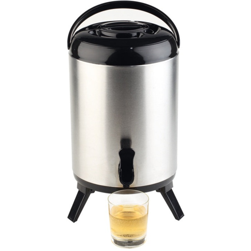 Stainless Steel Insulated Beverage Dispenser, 9 Litres