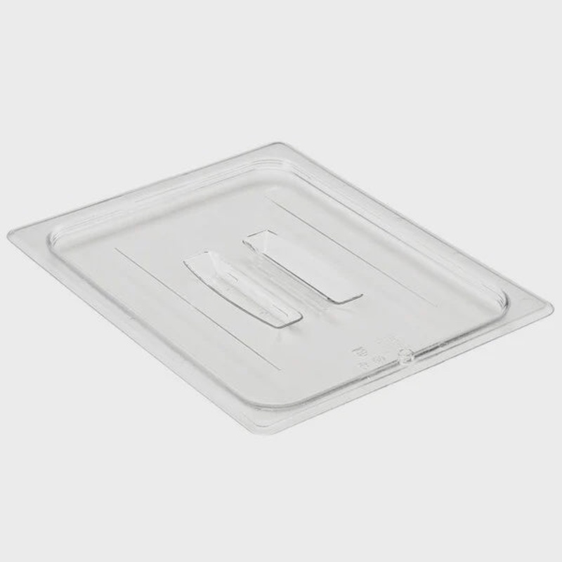 Camwear 1/2 Size Clear Polycarbonate Handled Lid
