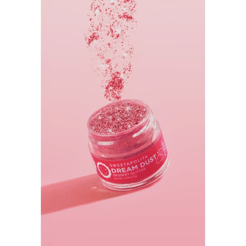 Dream Dust Edible Drink + Dessert Glitter | Cherry Red