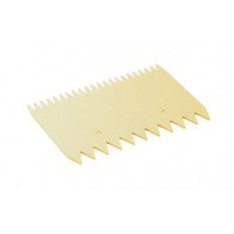 Comb Pastry Scrapers
