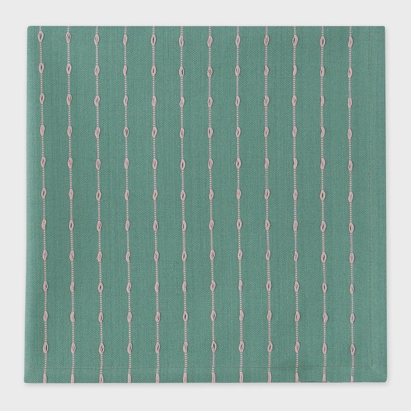 Feldspar Dots Dobby Stripe Napkin
