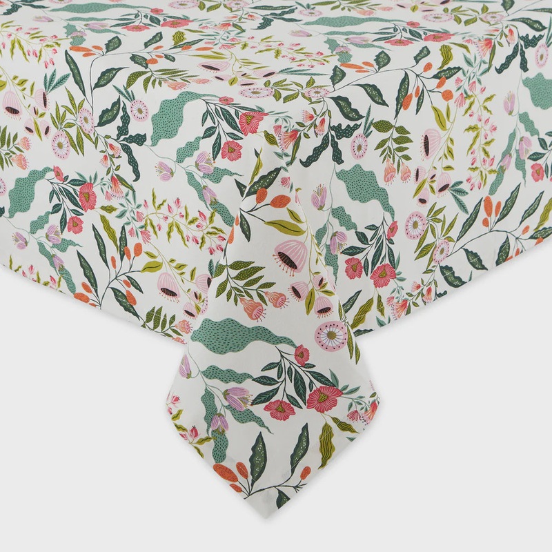 Liana Vine Printed Tablecloth | 60x84"