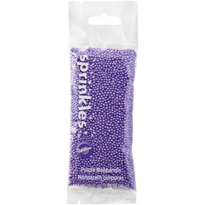 Purple Nonpareils Pouch