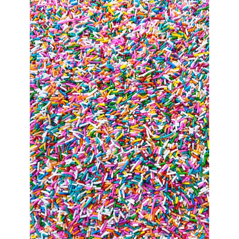 Rainbow Crunchy Sprinkles 4oz