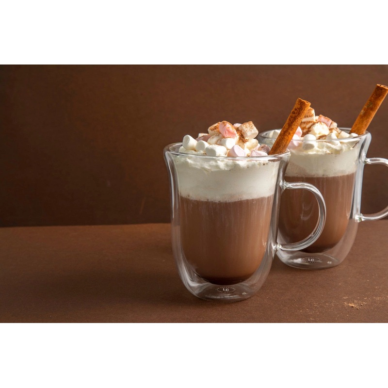 Double Walled Handled Mug, 12.5oz