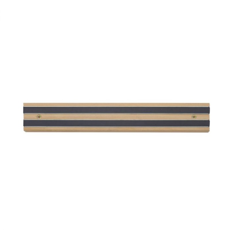 Kitchen Magnetic Knife Holder and Tool Storage Bar, Wood, 12in