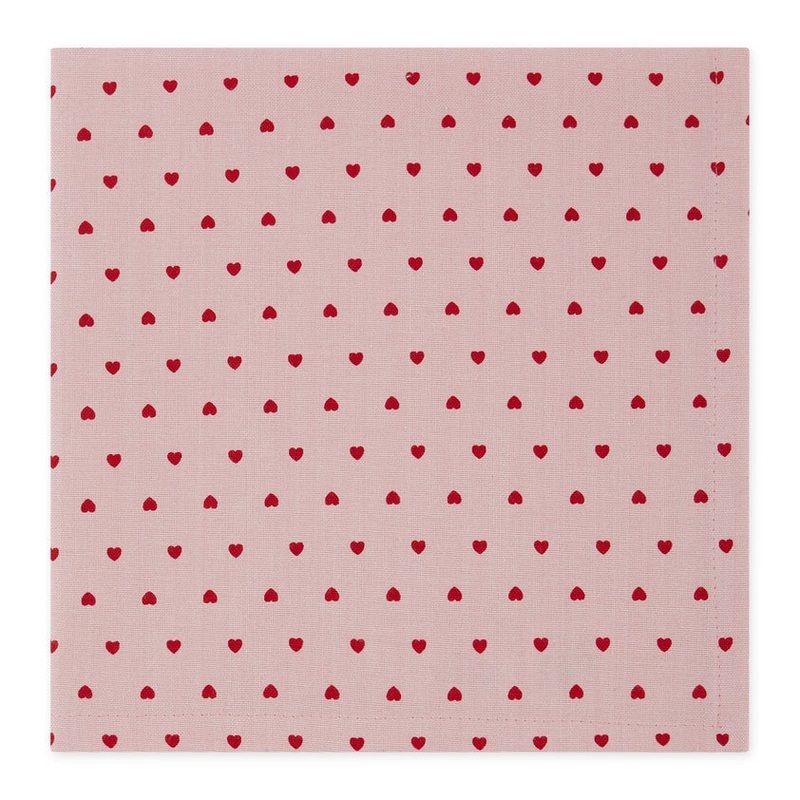 Sweet Hearts Printed Napkin