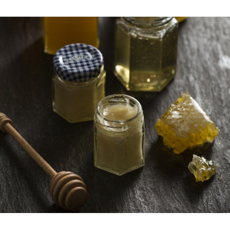 Hexagonal Twist Top Jars // 3 Sizes