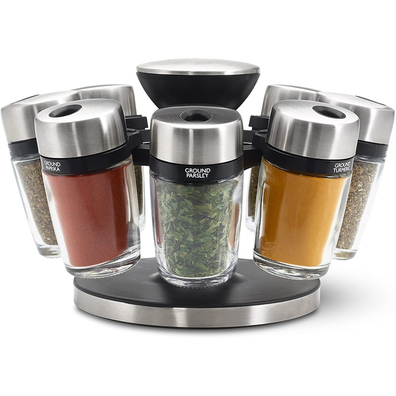 Cambridge 8 Jar Herb & Spice Rack Carousel