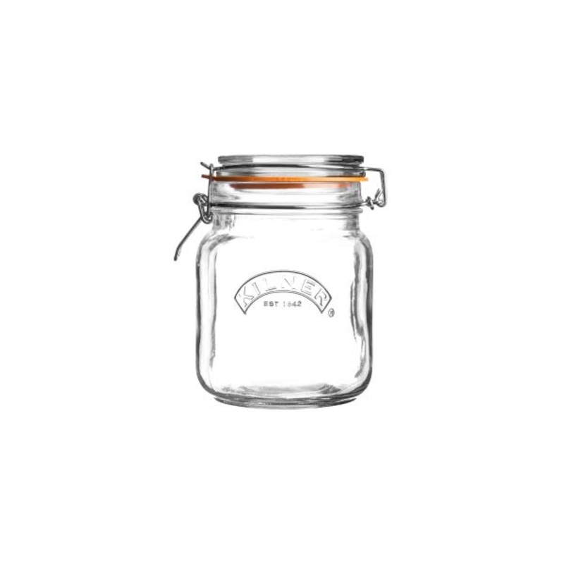 Clip Top Square Jars // 3 Sizes