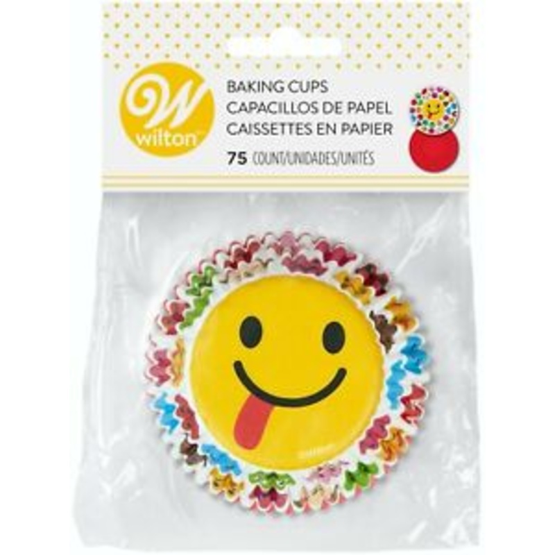 Emoji Baking Cups, 50 Count