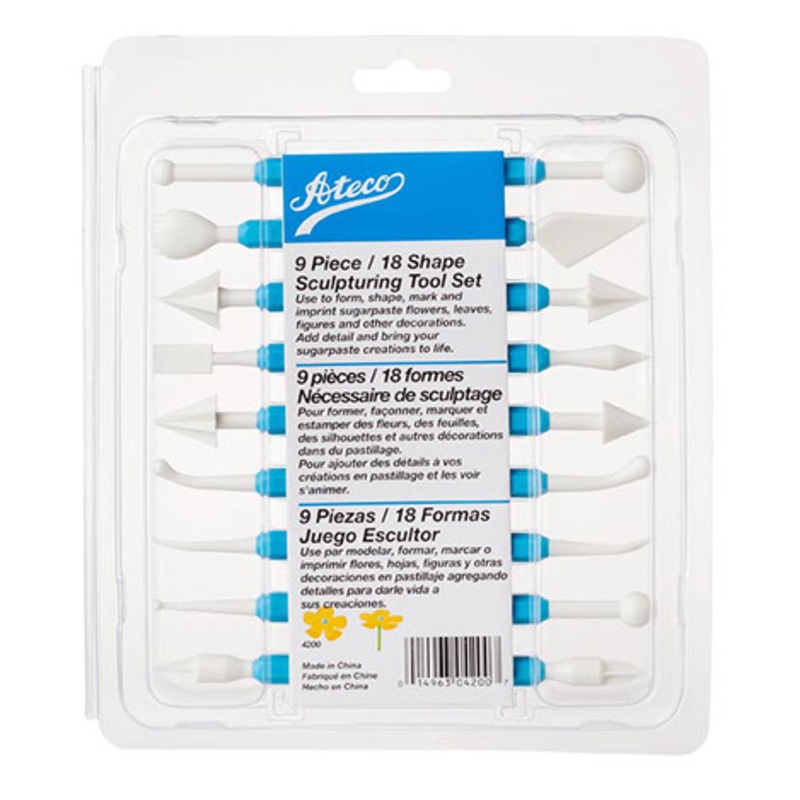 9 Piece/18 Shape Sculpting Tool Set