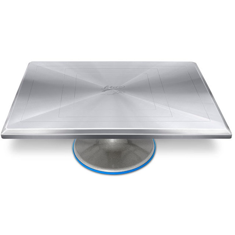 Decorating Turntable with Rectangular Top