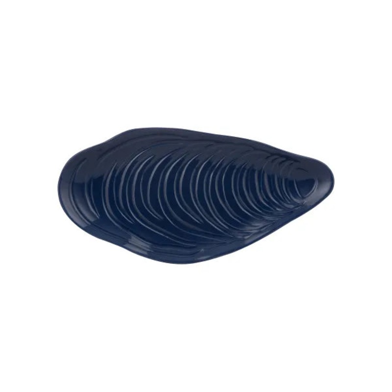 Large Shell Platter | Navy