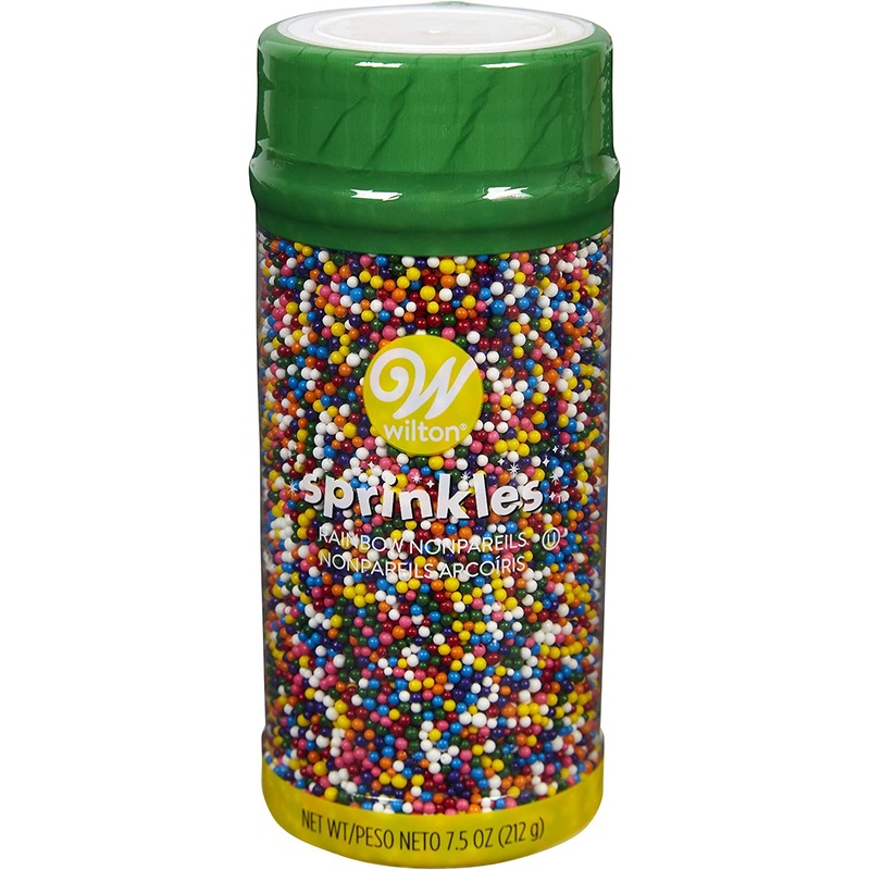 Rainbow Nonpareils Sprinkles
