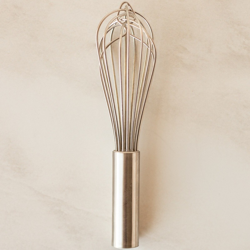 10" Stainless French Whip