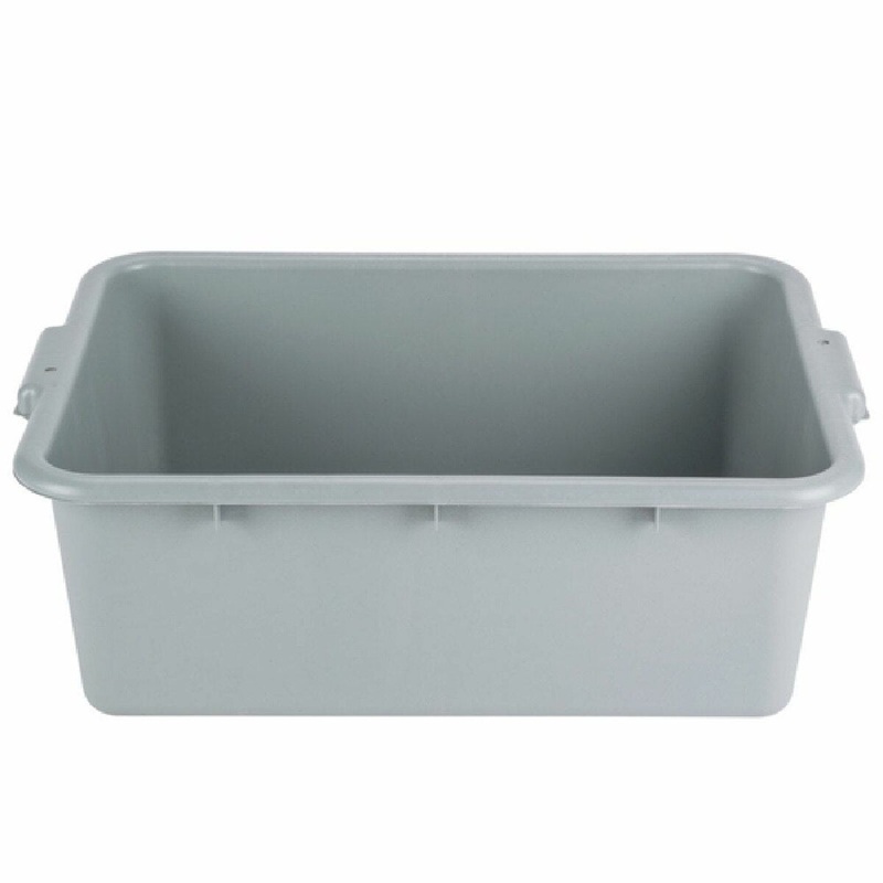 21"x15"x7" Bus Tub- Gray