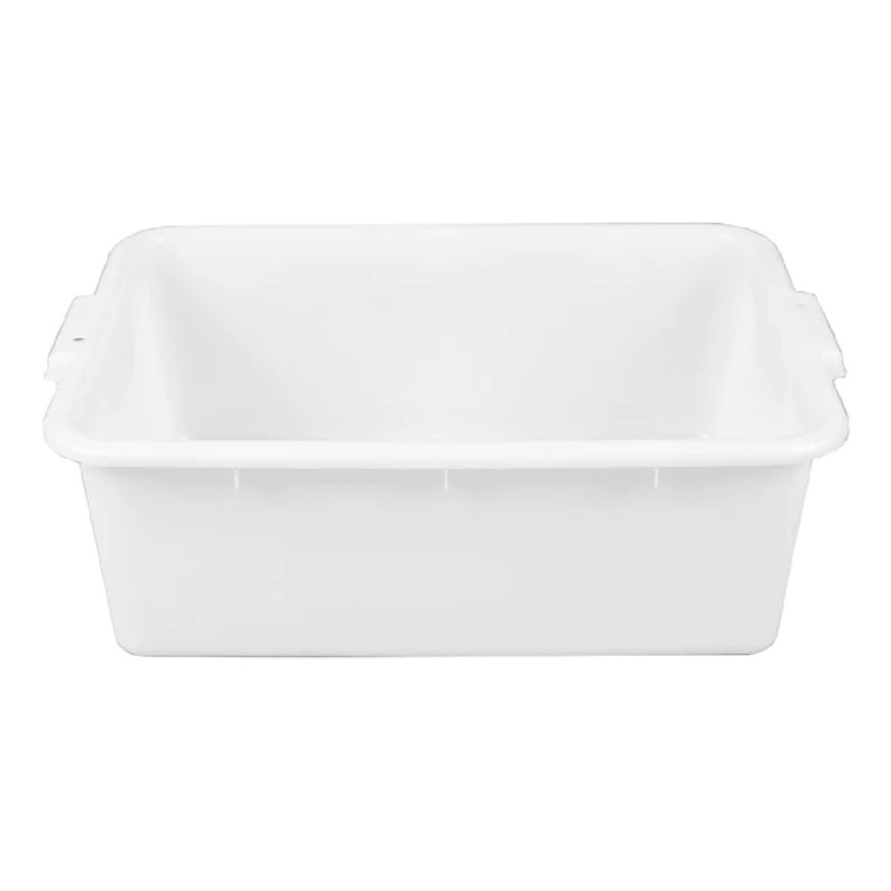 21"x15"x7" Bus Tub- White
