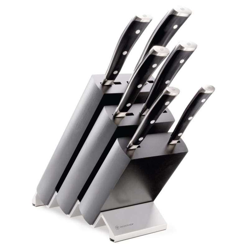 Wsthof Classic Ikon 7pc Knife Block Set