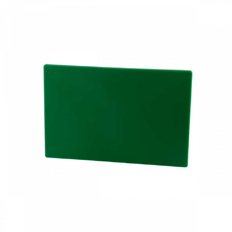 12'' x 18'' x 1/2'' Green Poly Cutting Board