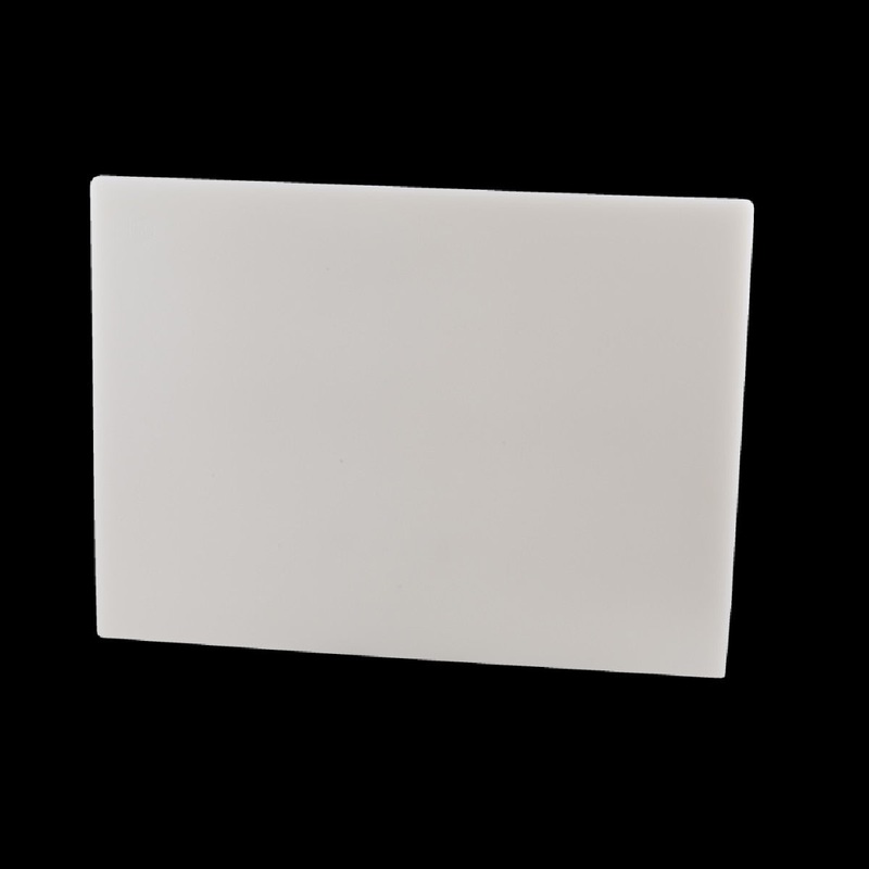 15" x 20" x 1/2" White Poly Cutting Board