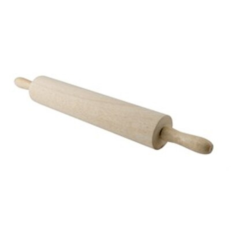 Wooden Rolling Pin with Ball Bearings - 15"