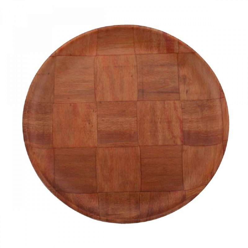 12" Wood Plate