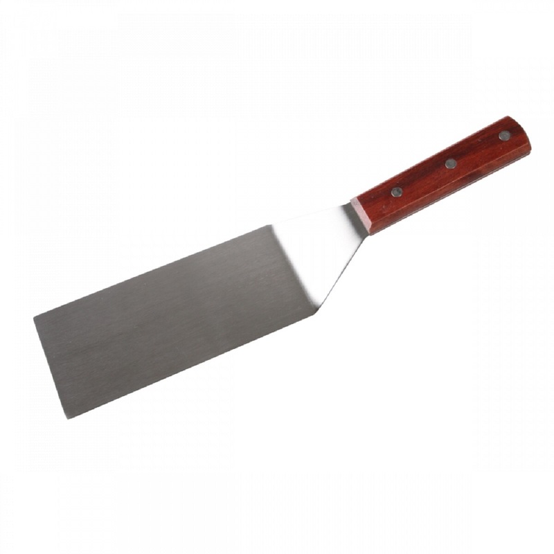 6.5"x 3" Turner with Wood Handle