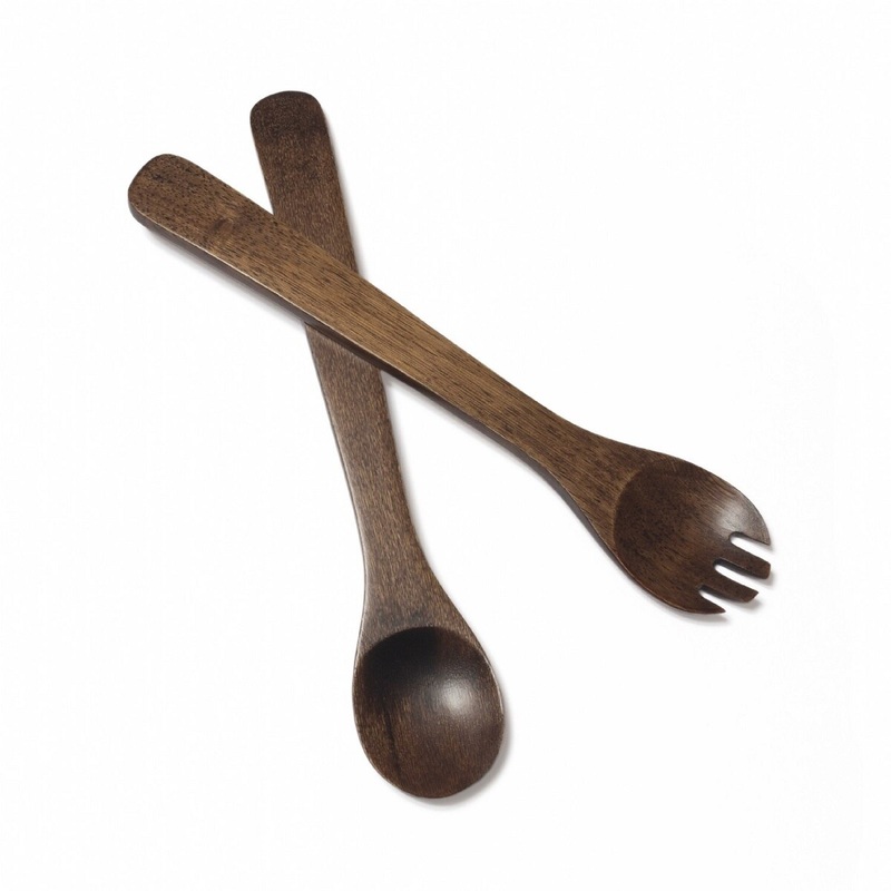 Walnut Finish Pair of Servers