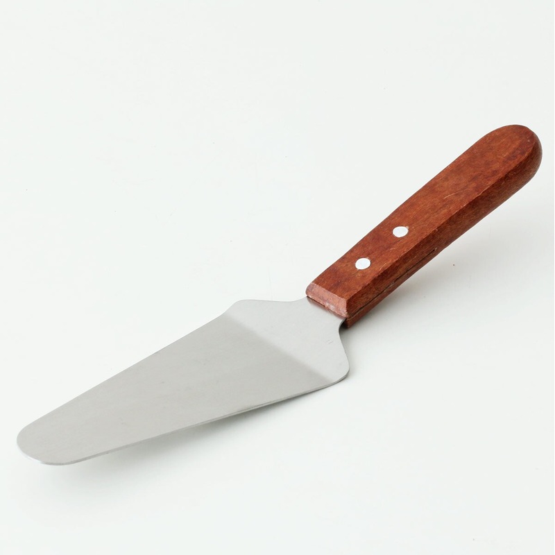 Wooden Handle Pie Server - 6" x 2"