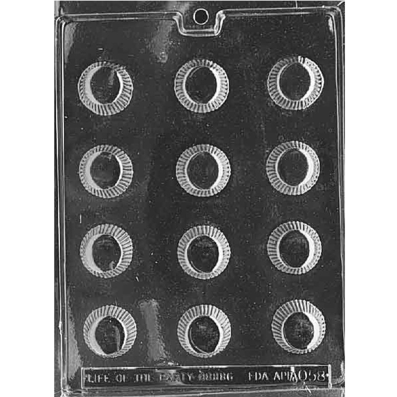 1-3/8" Peanut Butter Cup Candy Mold