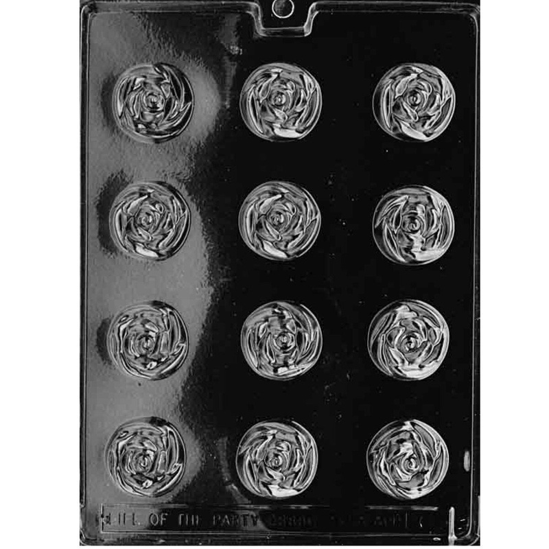 1/7/16" Roses Candy Mold