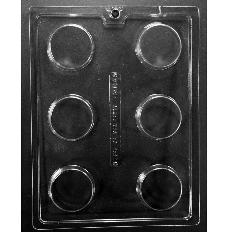 2-1/4" Plain Cookie Candy Mold