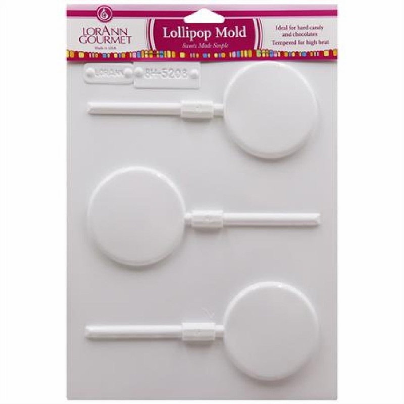 2.5" Round Candy Mold (dis)
