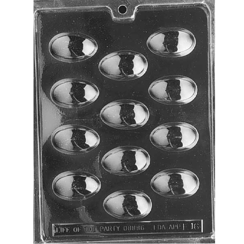 2" Eggs Candy Mold