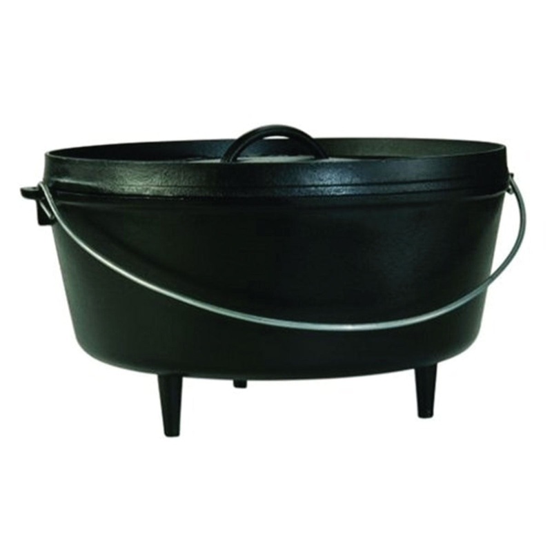 Lodge 14" 10 QT Deep Camp Dutch Oven