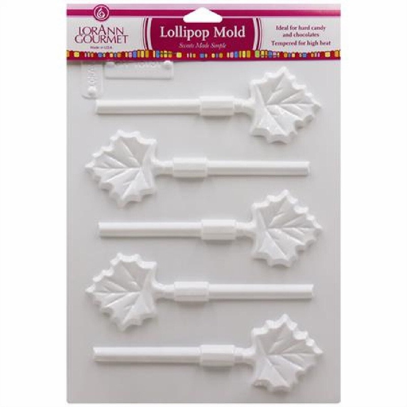 Maple Leaves Sucker Candy Mold (dis)