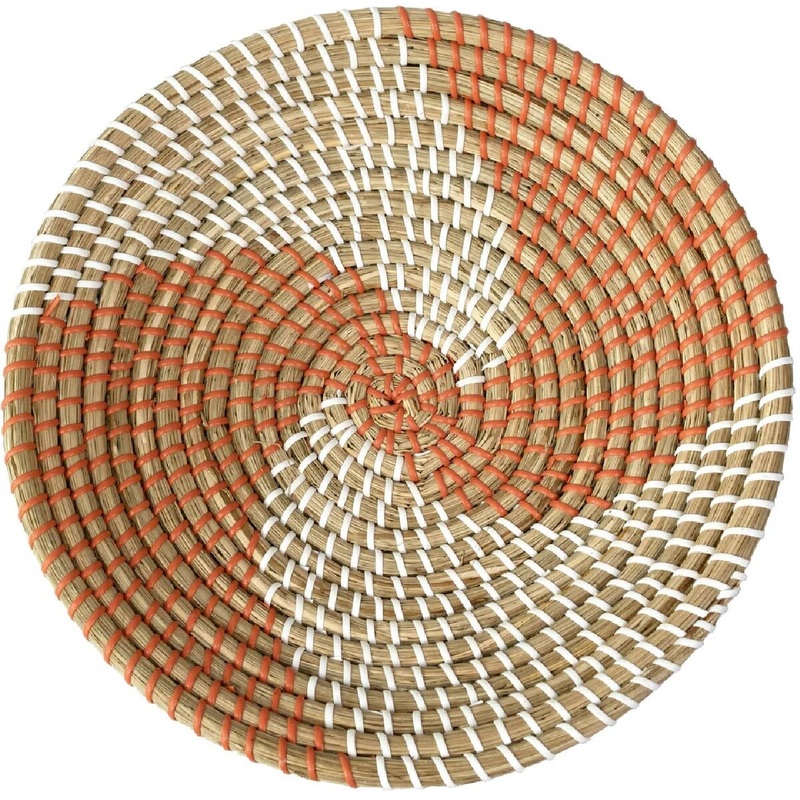 Natural Woven Seagrass Basket Bowl
