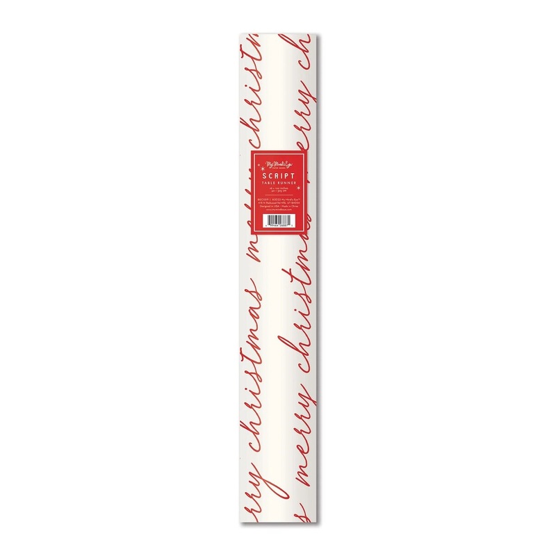 Believe Merry Christmas Table Runner