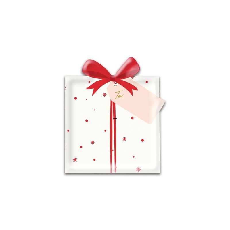 Believe Present Paper Plate