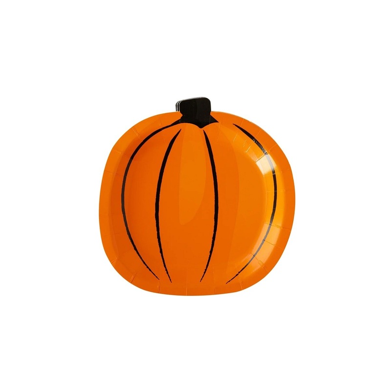 Boo Crew Pumpkin Plate