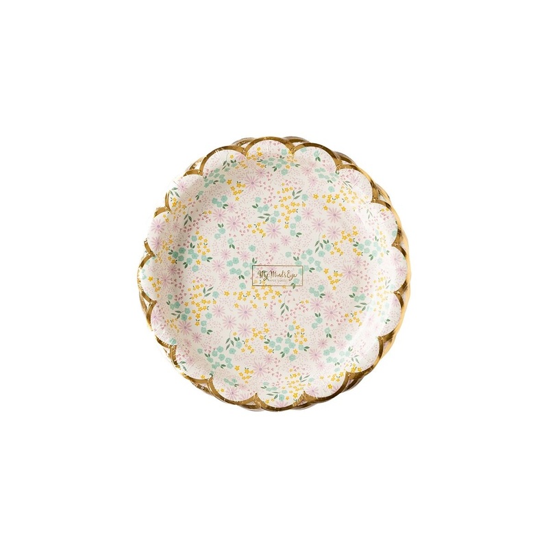 7" Ditsy Floral Plate