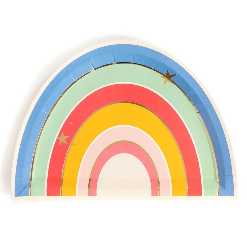 Magical Rainbow 9" Plates