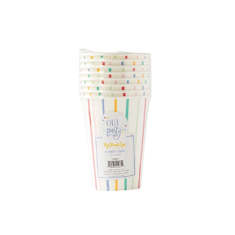 Oui Birthday Paper Cups