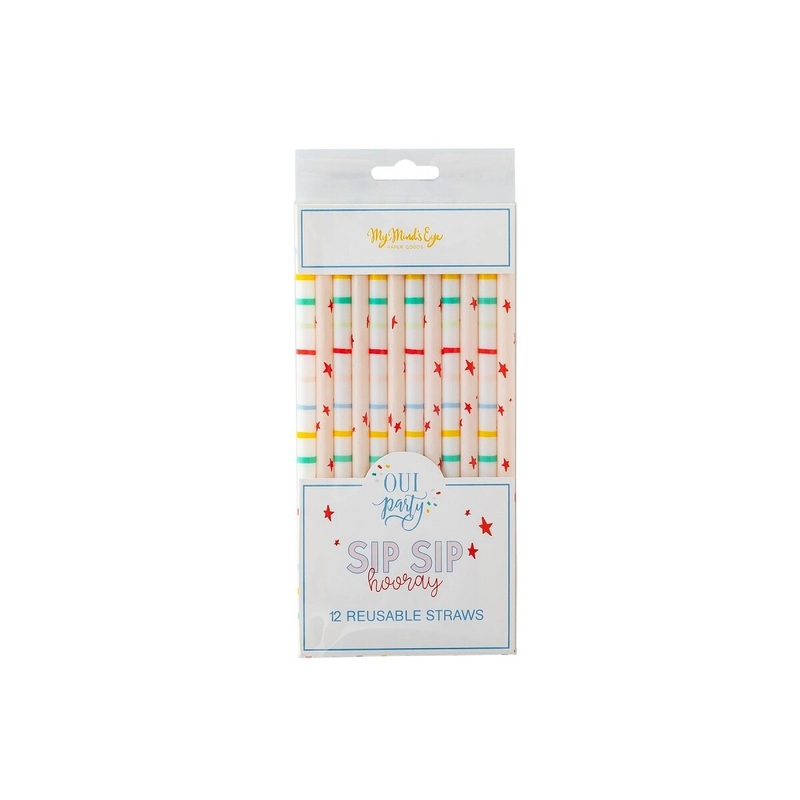 Oui Birthday Straws