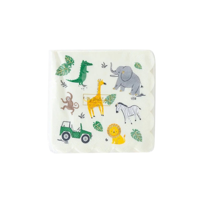 Safari Cocktail Napkin